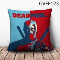 Gối vuông Deadpool xanh đỏ - GVFF123