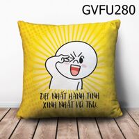 Gối vuông Đẹp nhất hành tinh - GVFU280