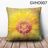 Gối vuông Don't worry be happy - GVHO007