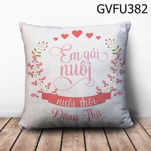 Gối vuông Em gái nuôi - GVFU382