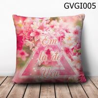 Gối vuông Em là để yêu - GVGI005