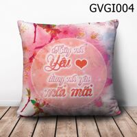 Gối vuông hãy nói yêu - GVGI004