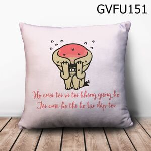 Gối vuông họ cười tôi vì tôi không giống họ - GVFU151