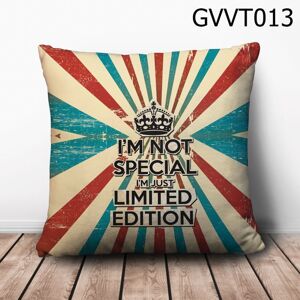 Gối vuông I'm not special - GVVT013