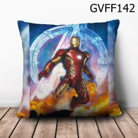 Gối vuông Iron Man trong biển lửa - GVFF142