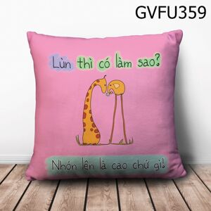 Gối vuông Lùn thì có làm sao - GVFU359