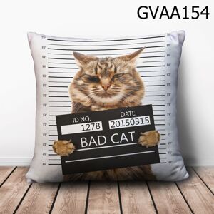 Gối vuông mèo Bad Cat - GVAA154