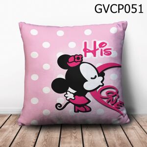 Gối vuông Minnie hôn - GVCP051