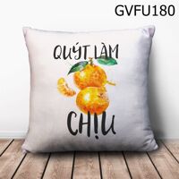 Gối vuông Quýt làm cam chịu - GVFU180