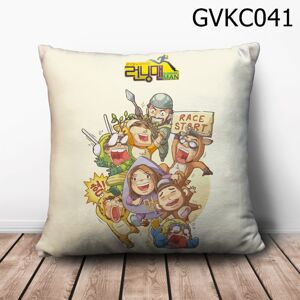 Gối vuông Running man - GVKC041