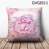 Gối vuông sống như mơ - GVGI011