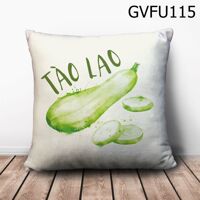 Gối vuông Tào lao bí đao - GVFU115