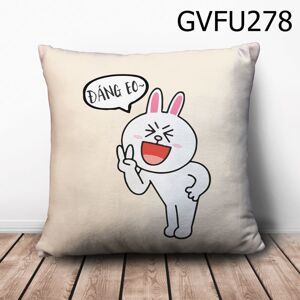 Gối vuông thỏ đáng eo~ - GVFU278