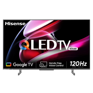 Google Tivi ULED Hisense 4K 43 inch 43U6K