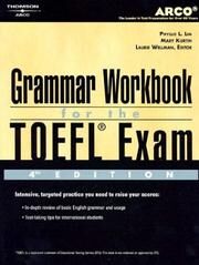 Grammar workbook for the TOEFL exam - Nhiều tác giả