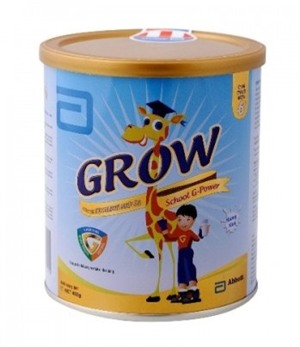 Sữa bột Abbott Grow School G-Power 6+ - hộp 400g (dành cho trẻ từ 6 - 10 tuổi)