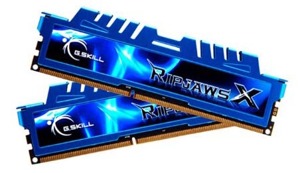 G.SKILL RIPJAWS-X - 8GB (2x4GB) DDR3 2400MHz - F3-2400C11D-8GXM