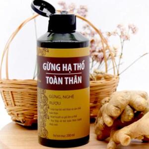 Gừng hạ thổ toàn thân Wonmom 200ml