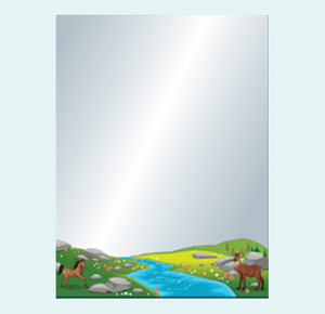 Gương Bỉ TAV 622A (45x60)