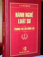 Hành nghề luật sư trong vụ án hình sự