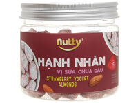 Hạnh nhân vị sữa chua dâu Nutty hũ 220g