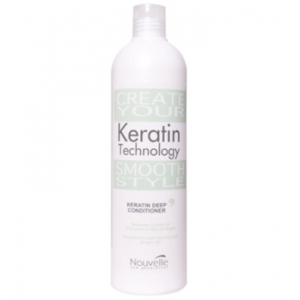 Hấp dầu, dầu xả siêu chữa trị tóc hư Keratin Nouvelle Deep 500ml