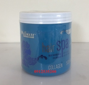 Hấp dầu siêu mượt Wellmate Hair Spa Collagen - 500ml