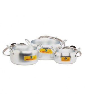 Nồi Happy Cook AP06G (AP06G2) - Bộ 3 nồi