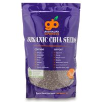 Hạt chia đen Úc GB Organnic CHIA seed Golden Health 1kg