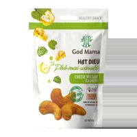 Hạt điều God Mama vị Phô mai Wasabi 35g