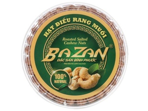 Hạt điều rang muối BaZan hộp tròn 500g