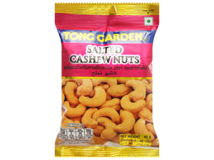 Hạt điều rang muối Tong Garden gói 40g