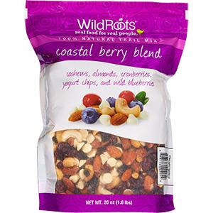 Hạt hỗn hợp Wild Roots Coastal Berry Blend 750g