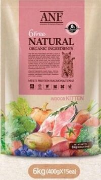 Hạt Mèo ANF 6Free Natural for Indoor Kitten Cat Mèo Con 200g