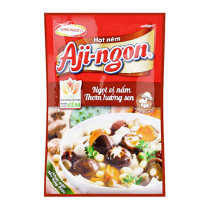 Hạt nêm nấm hương và hạt sen Aji-ngon gói 60g