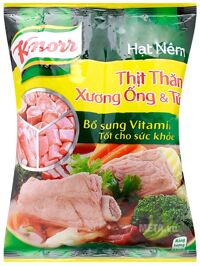 Hạt nêm thịt thăn, xương ống và tủy Knorr gói 1kg