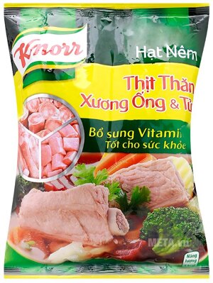 Hạt nêm thịt thăn, xương ống và tủy Knorr gói 1kg