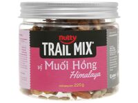 Hạt sấy hỗn hợp Nutty Trailmix vị muối hồng 220g