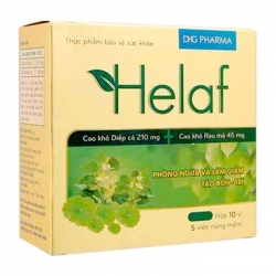 Helaf DHG 10 vỉ x 5 viên - Viên uống giảm táo bón