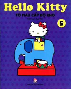 Hello Kitty - Sách Tô Màu Cấp Độ Khó (Tập 5)