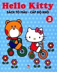 Hello Kitty - Sách Tô Màu Cấp Độ Khó (Tập 3)