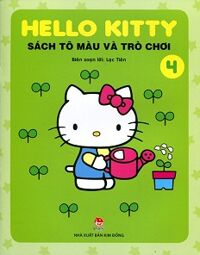 Hello Kitty - Sách Tô Màu Và Trò Chơi (Tập 4)