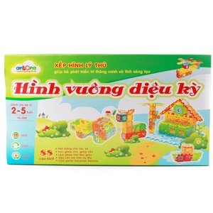 Hình vuông diệu kỳ xếp hình lý thú Antona NO008