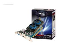 Card đồ họa (VGA Card) His 7750 Fan H7750F1G2M - AMD Radeon HD 7750, GDDR5, 1GB, 128-bit, PCI Express 3.0