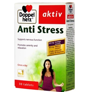 Hỗ trợ an thần, giảm căng thẳng Doppelherz Aktiv Anti Stress