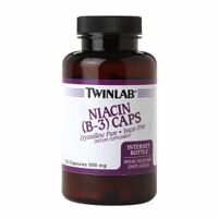 Hỗ trợ sinh lý nam Twinlab Niacin (B-3) - 1000mg, 120 viên