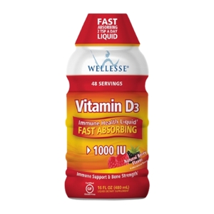 Hỗ trợ xương khớp Wellesse Calcium Và Vitamin D3 Liquid - Bổ Sung Calcium Vitamin D3