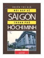 Hỏi Đáp Về Sài Gòn Thành Phố Hồ Chí Minh (Tập 2 - Lịch Sử)