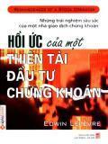 Hồi ức của một thiên tài đầu tư chứng khoán