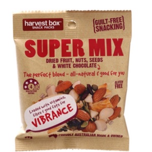 Hỗn hợp các loại hạt Super Mix hiệu Harvest Box – túi 45g